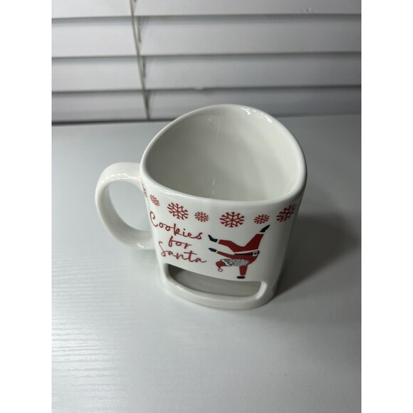 Tag Cookies For Santa Pocket Mug 4.5 Inch Christmas Annual Holiday Tradition - Picture 2 of 4